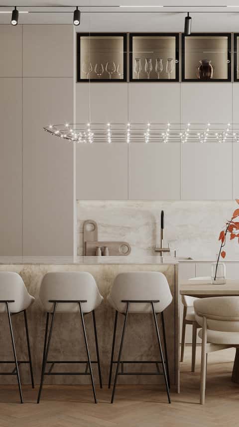 Дизайн и ремонт квартиры в ЖК «Вест Гарден» — Сны в дюнах