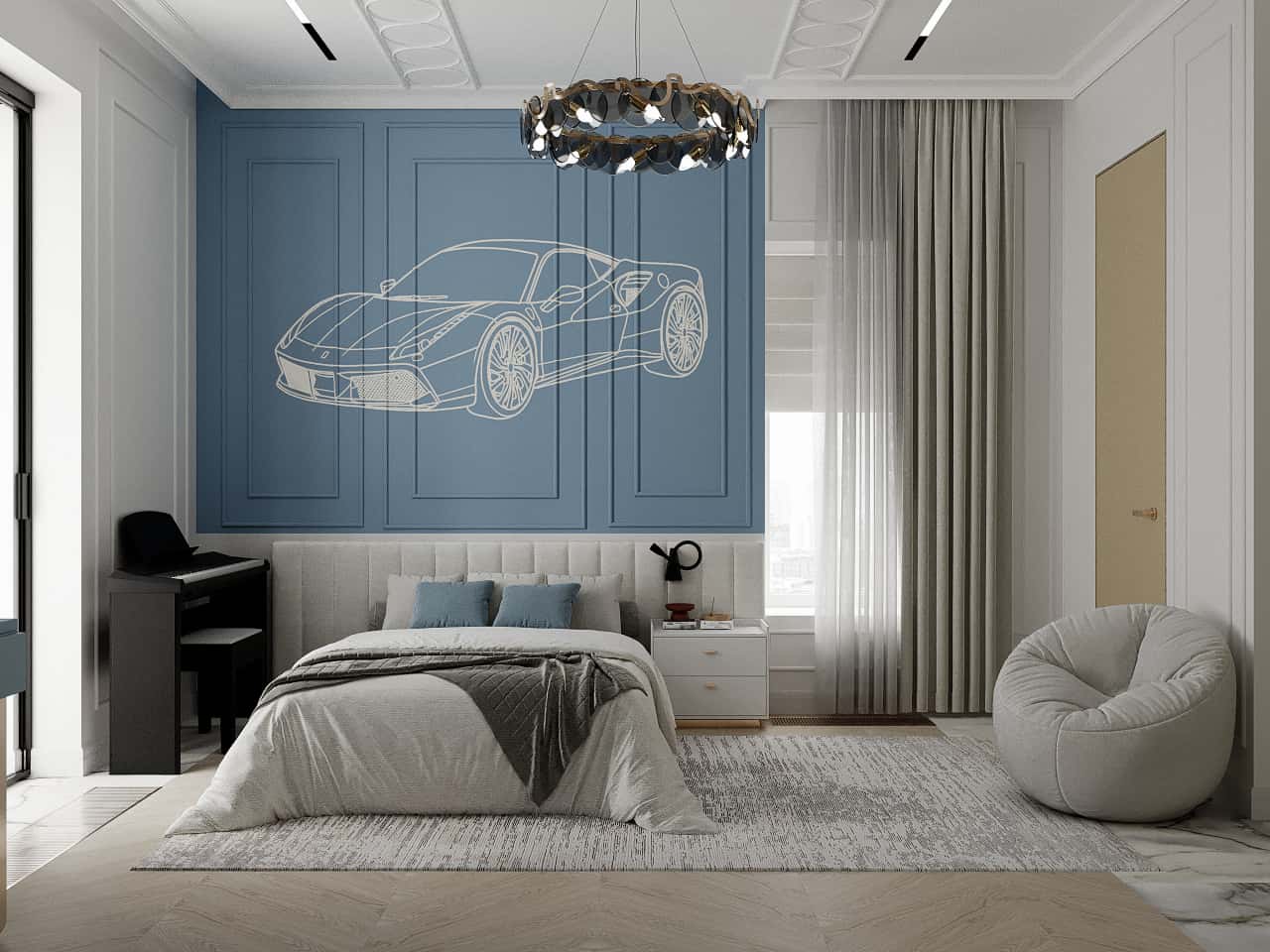 Цветовая гамма детской