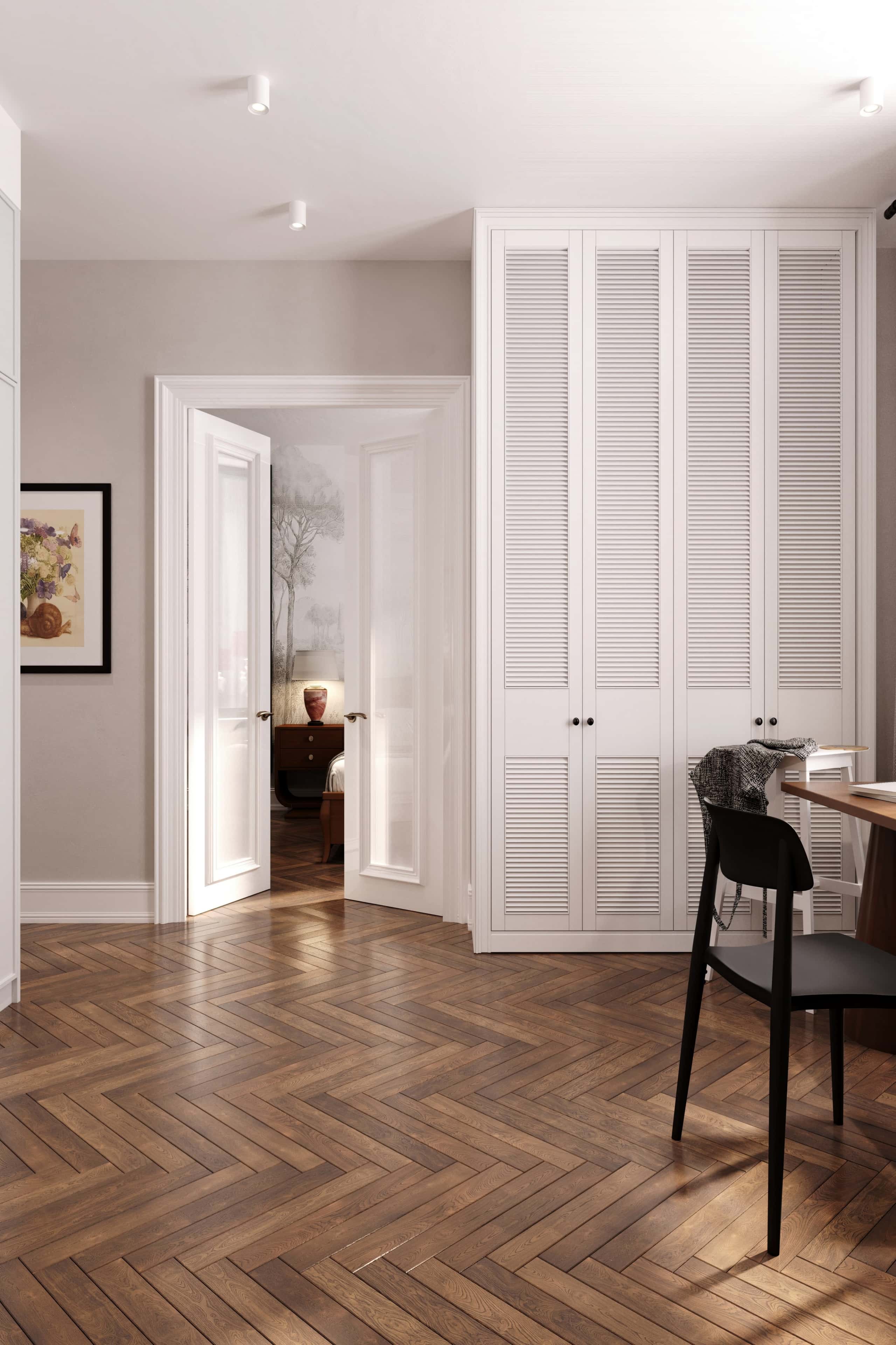 Оформление интерьера в белый цвет. Фото № 81002.