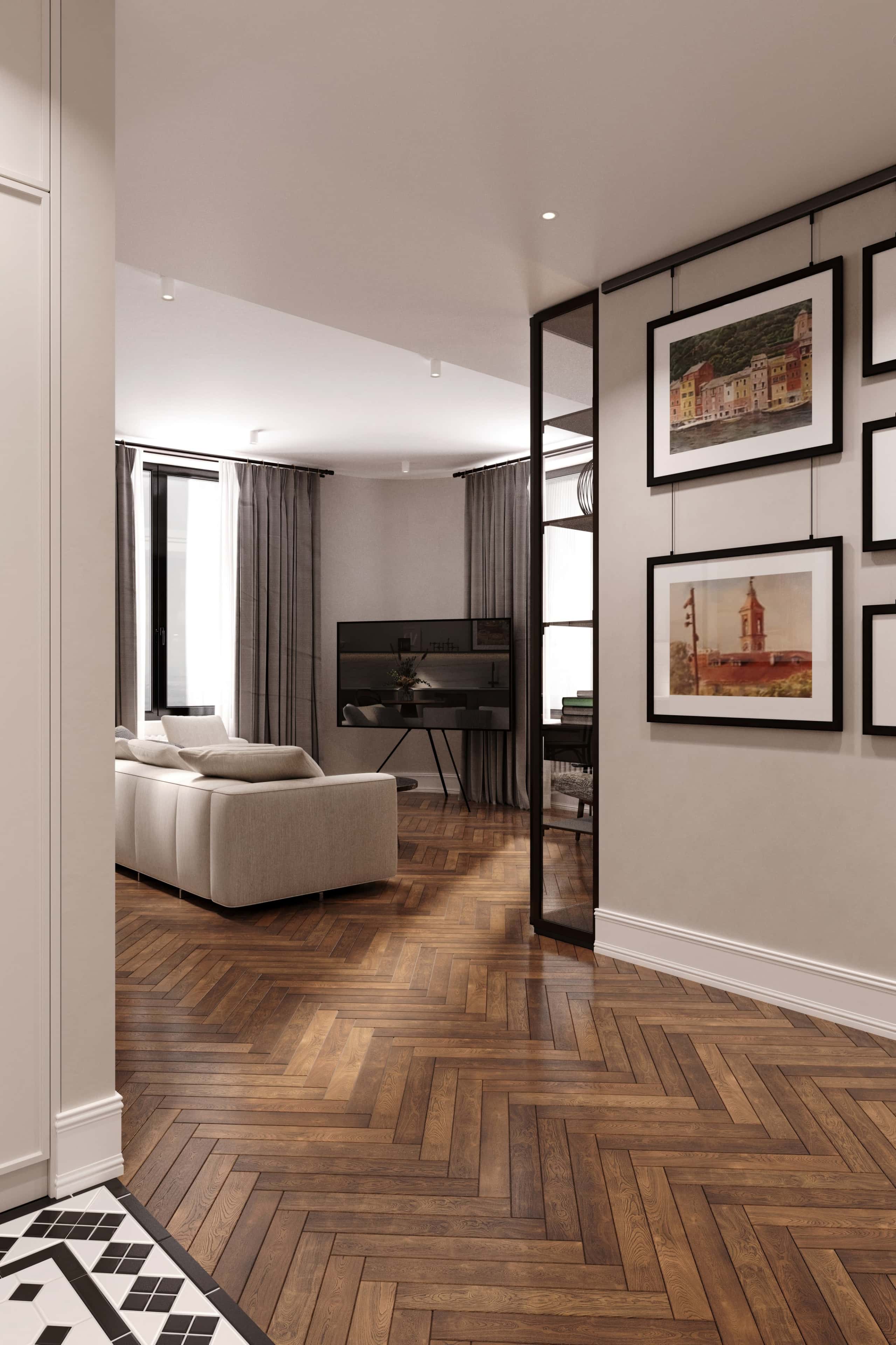 Оформление интерьера выбранных помещений, стилей, цветов. Фото № 80991.