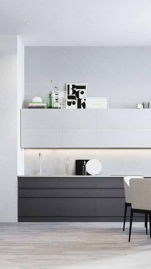 Дизайн и ремонт квартиры в ЖК «ВТБ Арена Парк» — Удобный минимализм