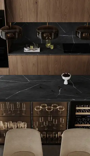 ЖК West Garden. Увеличили рабочую поверхность с помощью кухонного острова