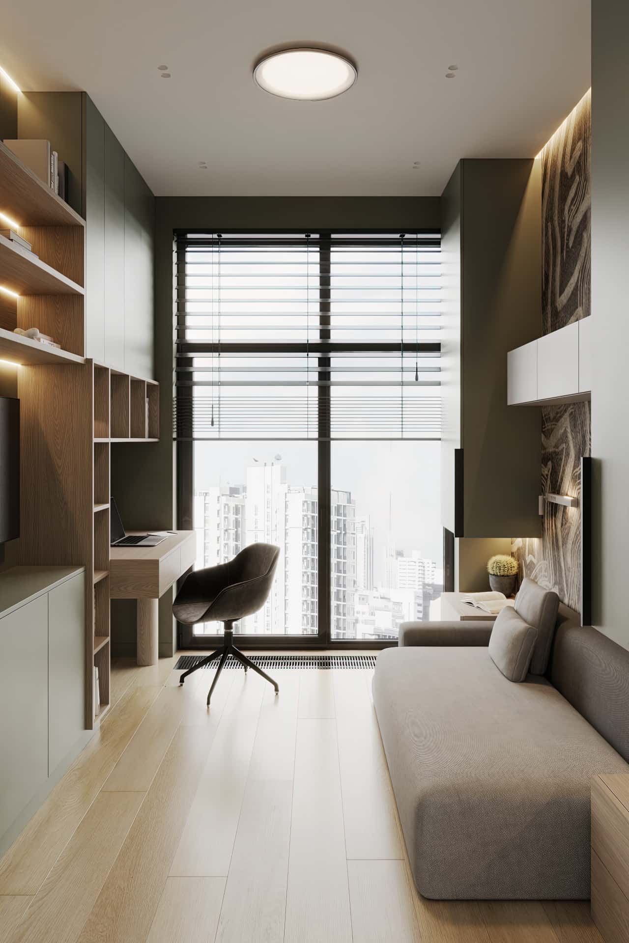 Дизайн и ремонт квартиры в ЖК Зорге 9 — Гармония перемен, 66 м2. Детская, фото 11