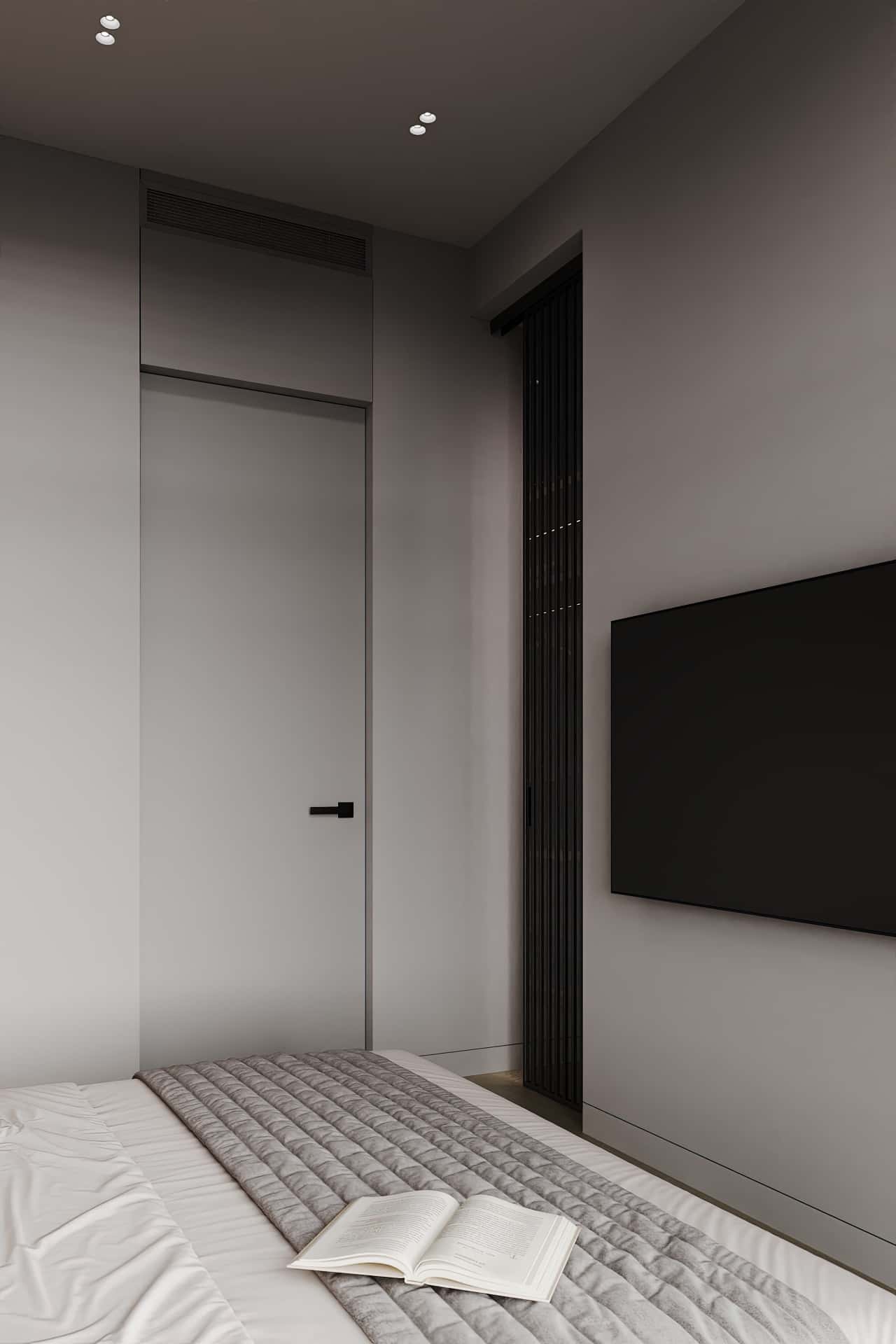 Дизайн и ремонт квартиры в ЖК Зорге 9 — Гармония перемен, 66 м2. Спальня, фото 6