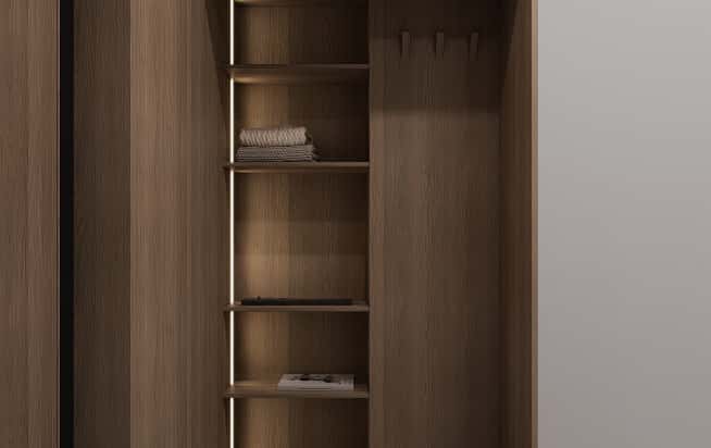 Дизайн и ремонт квартиры в ЖК Зорге 9 в стиле минимализм. Прихожая и коридор, фото 2