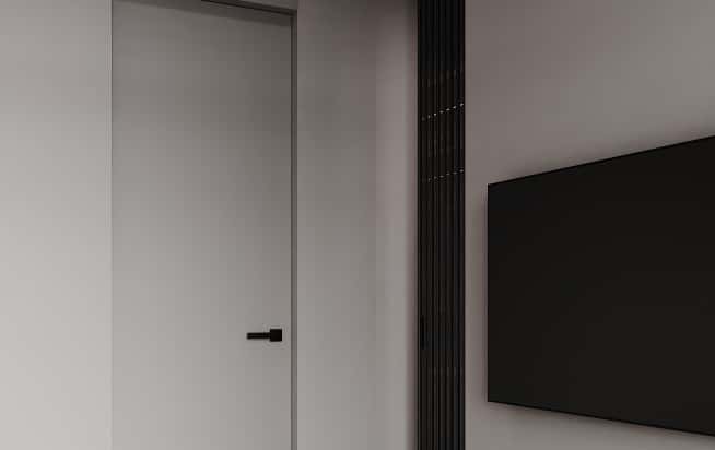 Дизайн и ремонт квартиры в ЖК Зорге 9 в стиле минимализм. Спальня, фото 2