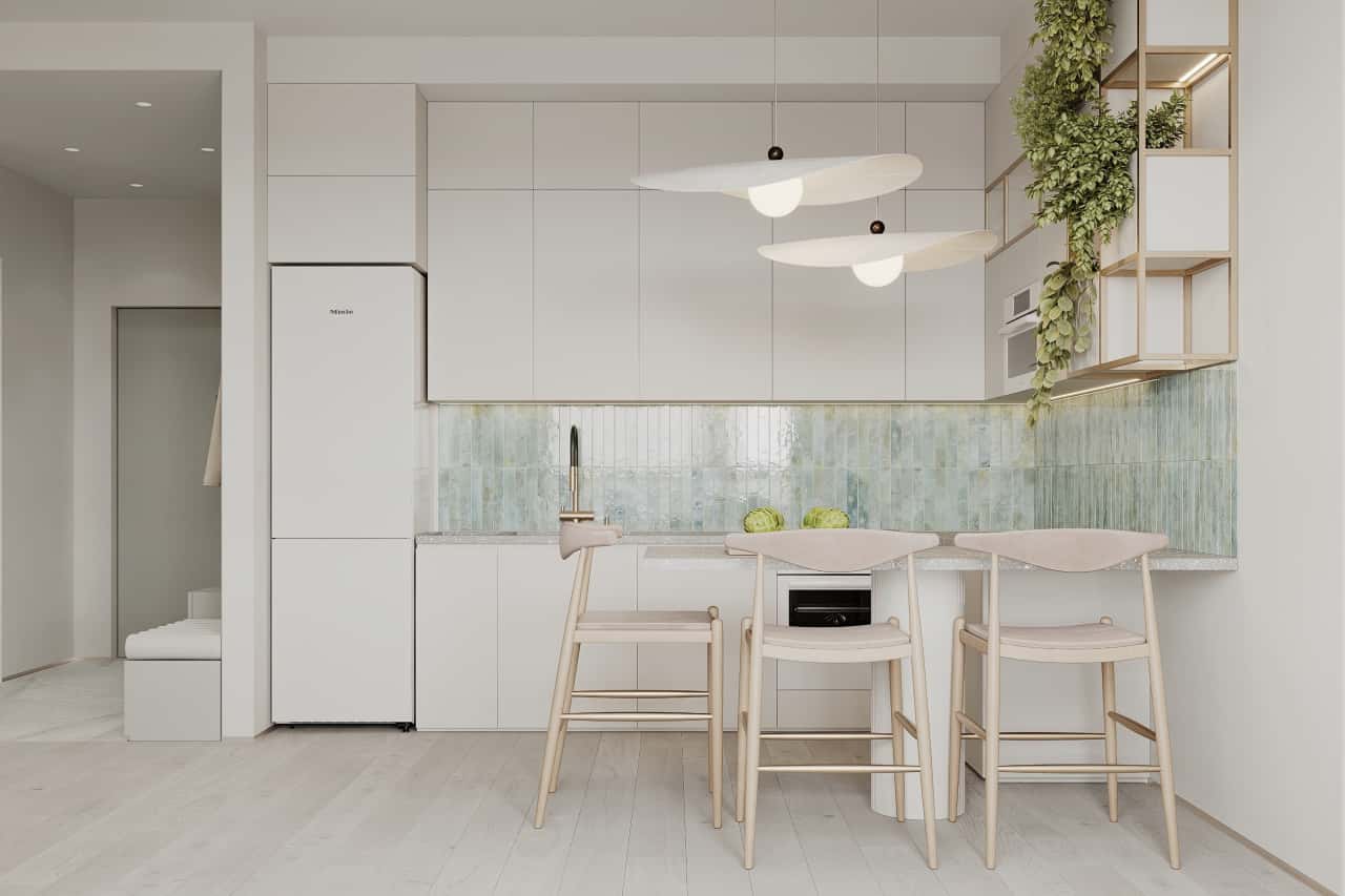 Полы из отбелённой древесины