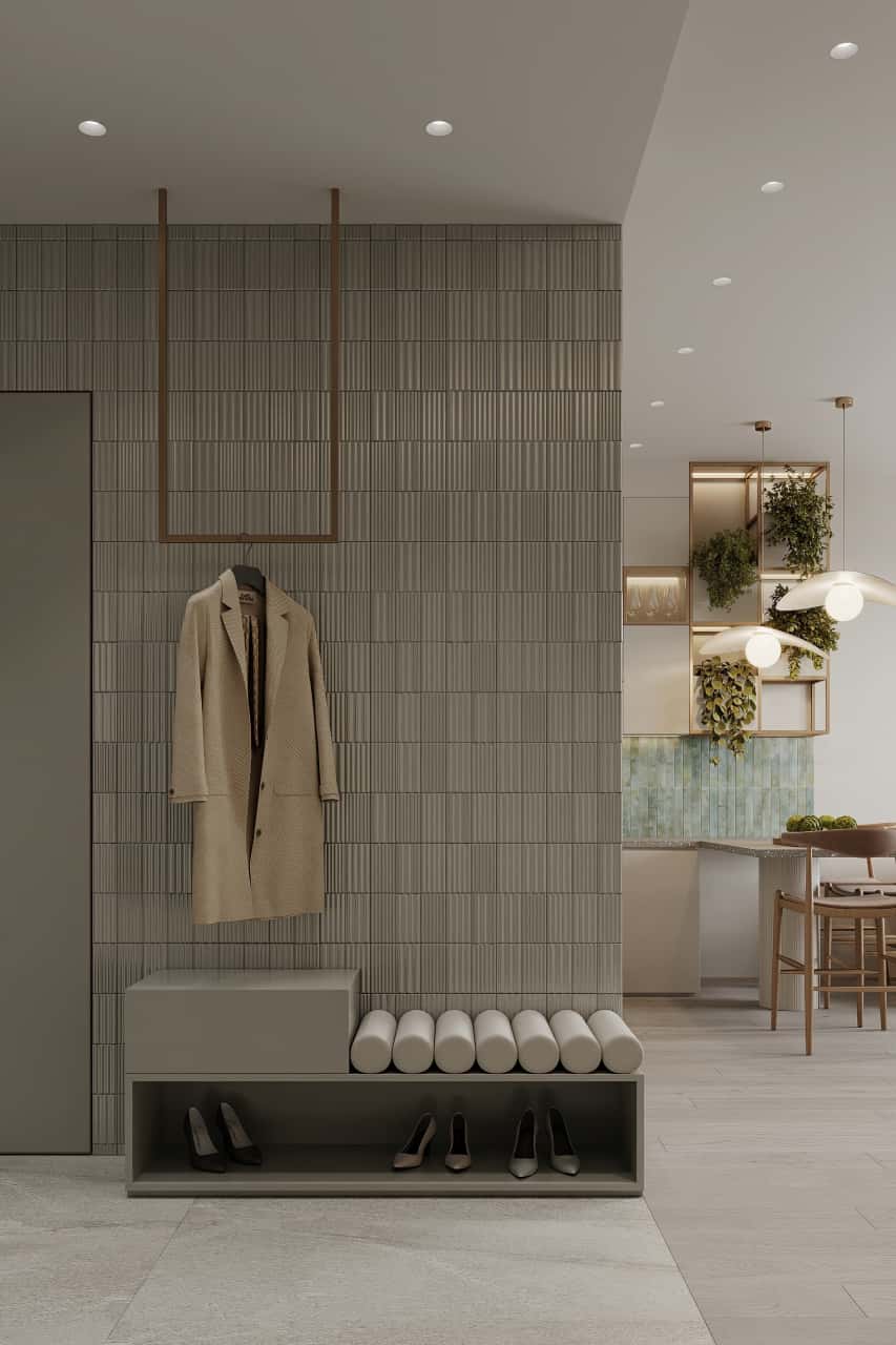 Акцент на плитке