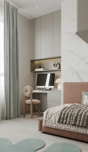 Дизайн и ремонт квартиры ЖК Остров в стиле современный. Детская, фото 2
