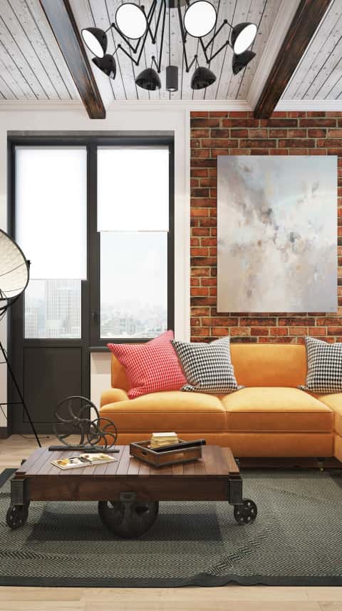 Технологичный стиль лофт