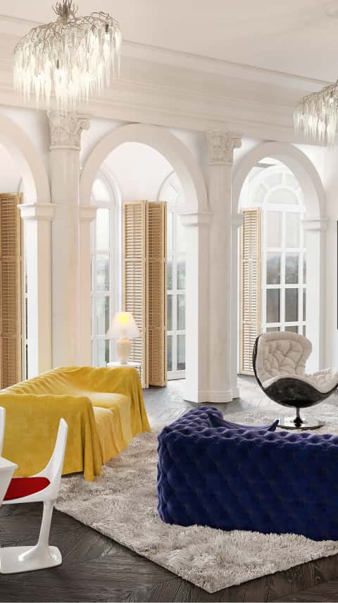 Интерьеры в стиле поп–арт