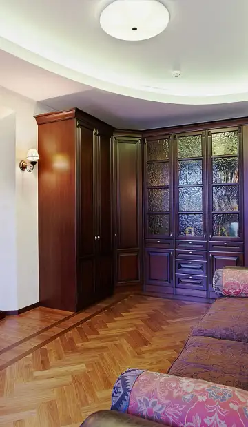 Квартира на Садово–Спасской в стиле классика. Кабинет, фото 1