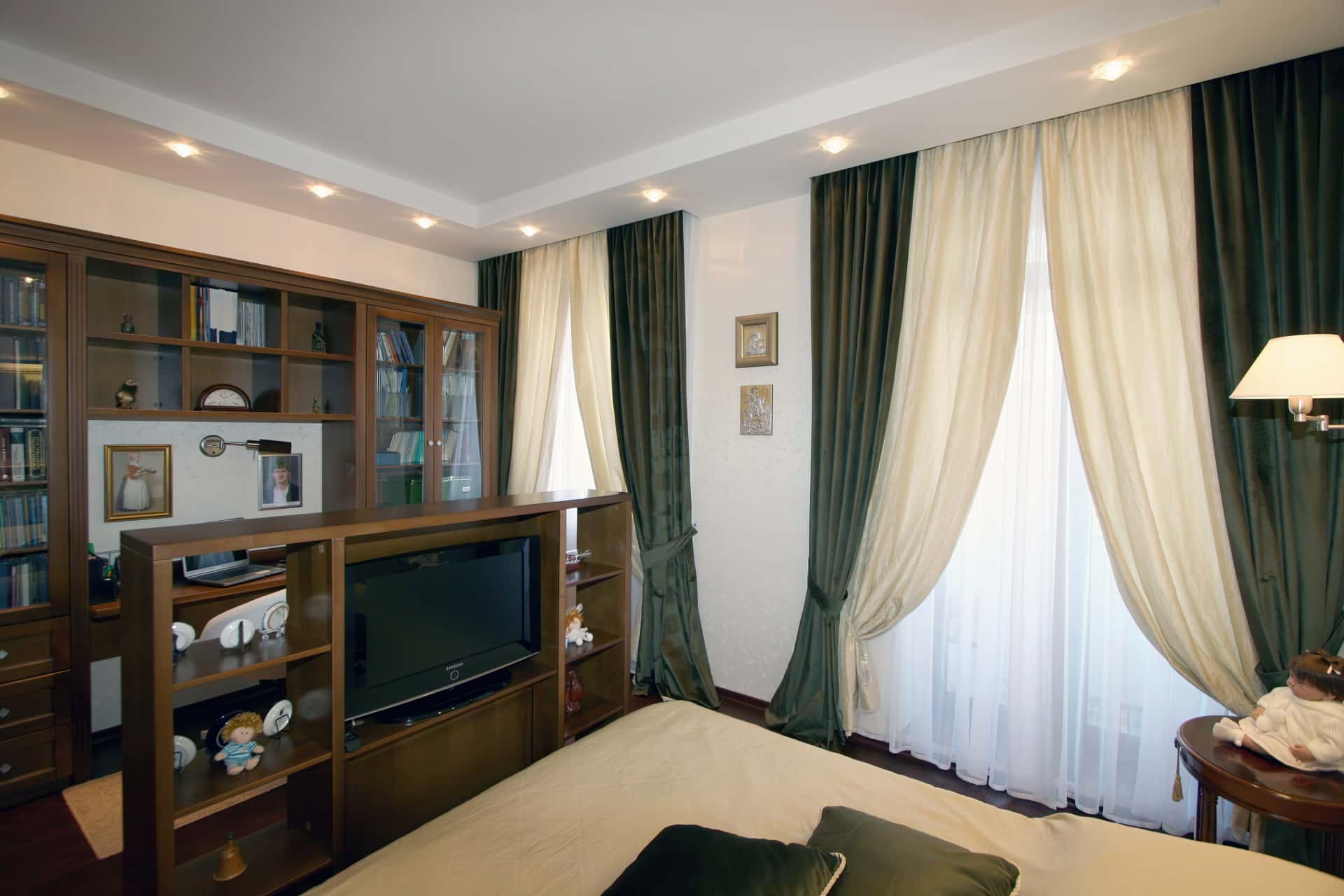Квартира на ул. Куусинена, 78 м2. Спальня, фото 6