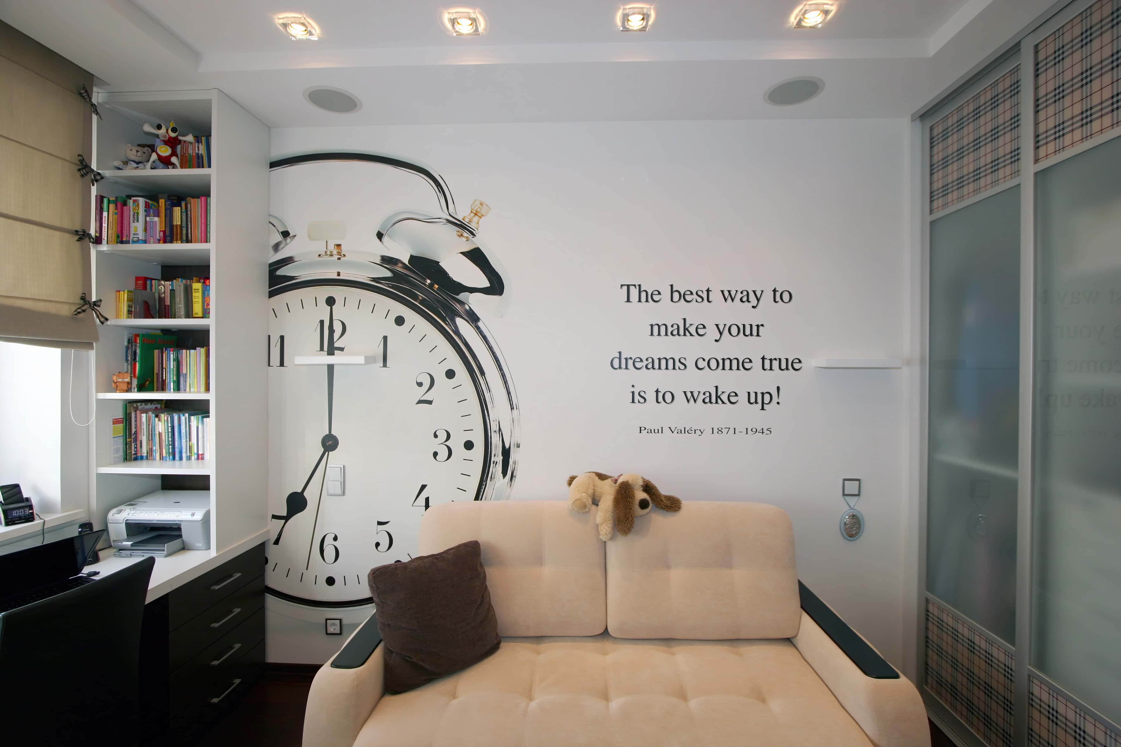 Оформление интерьера детской. Фото № 29848.