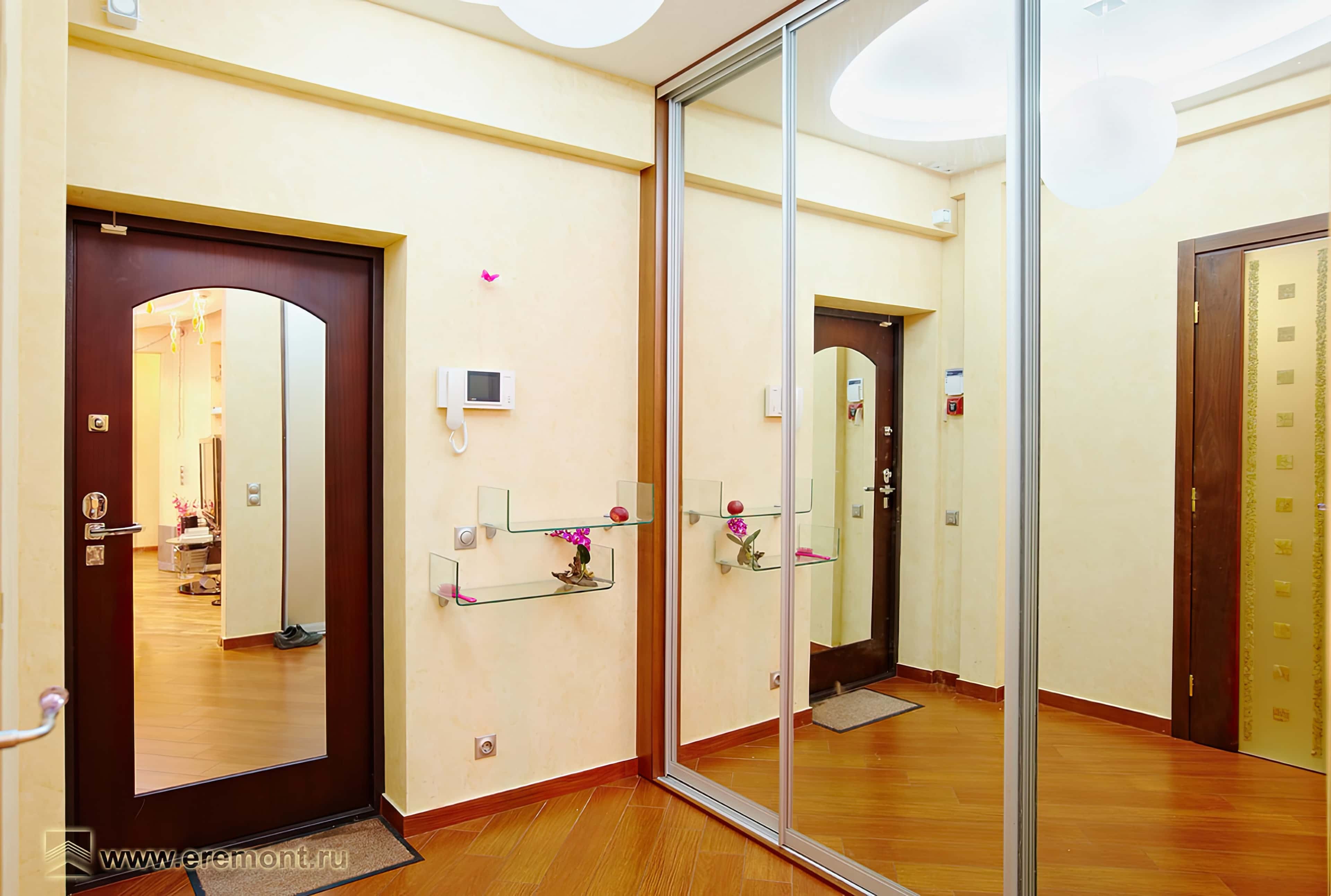 Оформление интерьера коридора. Фото № 31613.