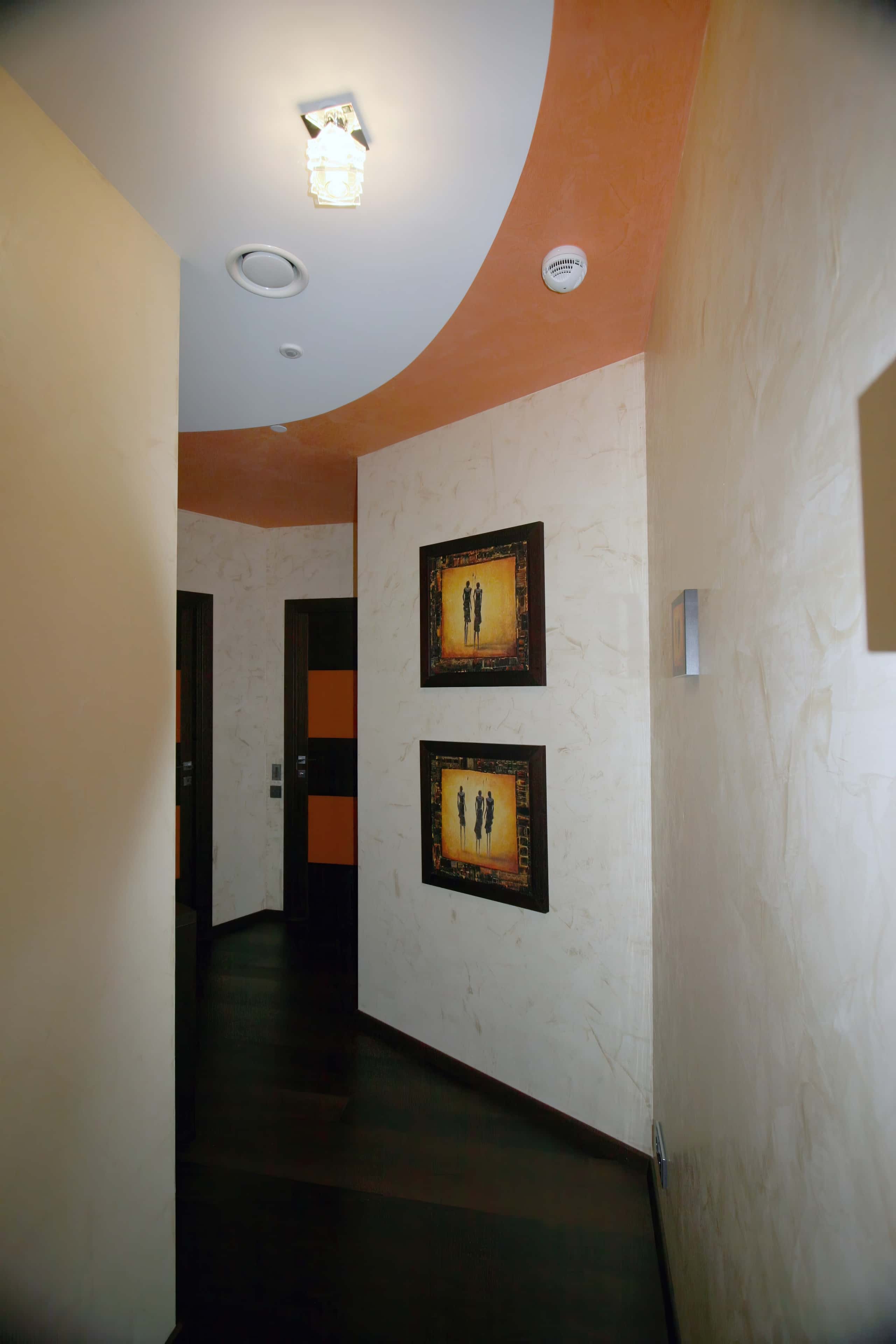 Оформление интерьера коридора. Фото № 27024.