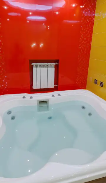 Посёлок на Новой Риге в стиле модерн. Здание бассейна: Джакузи, фото 3