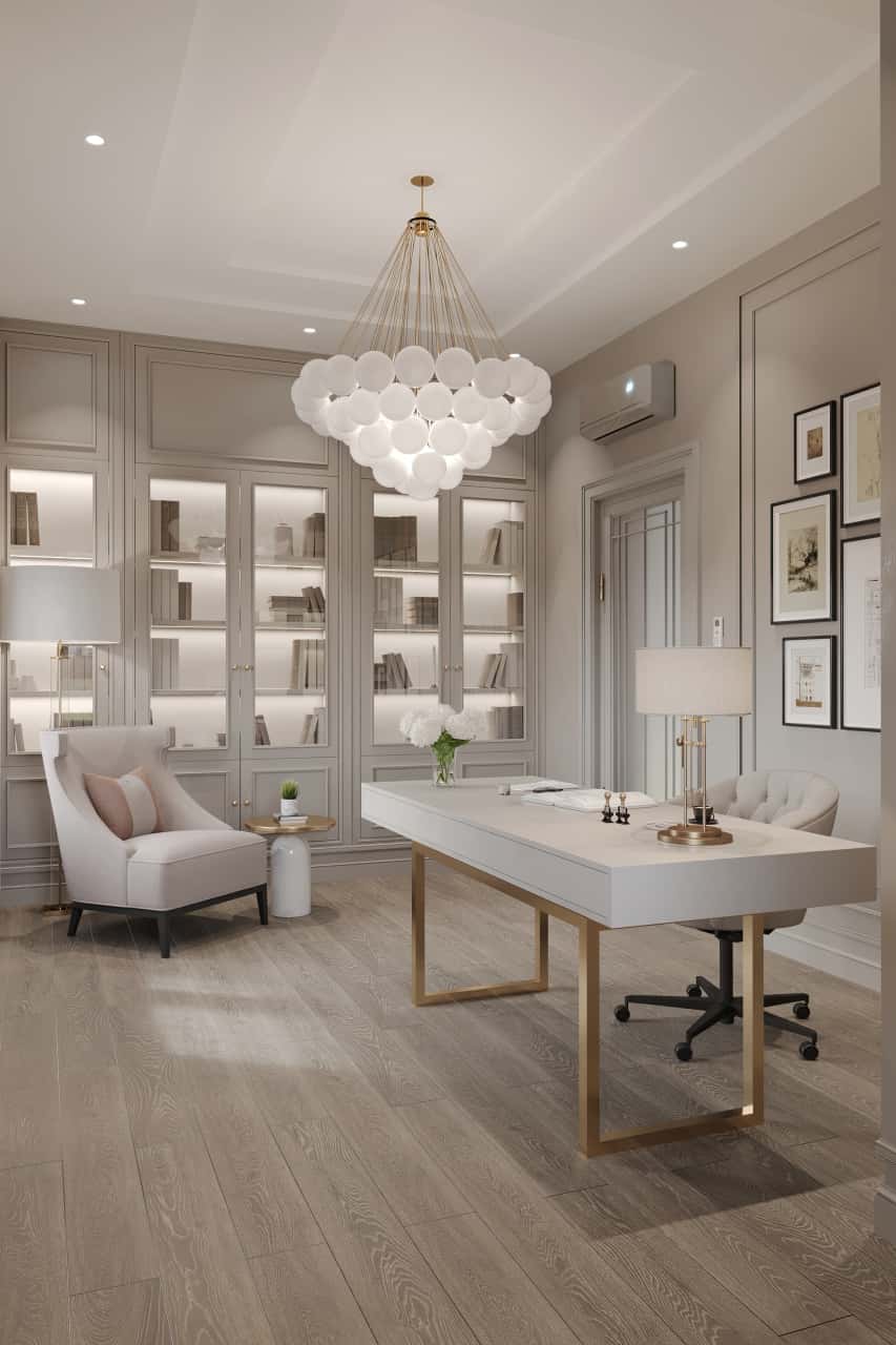 Кабинет в классическом стиле