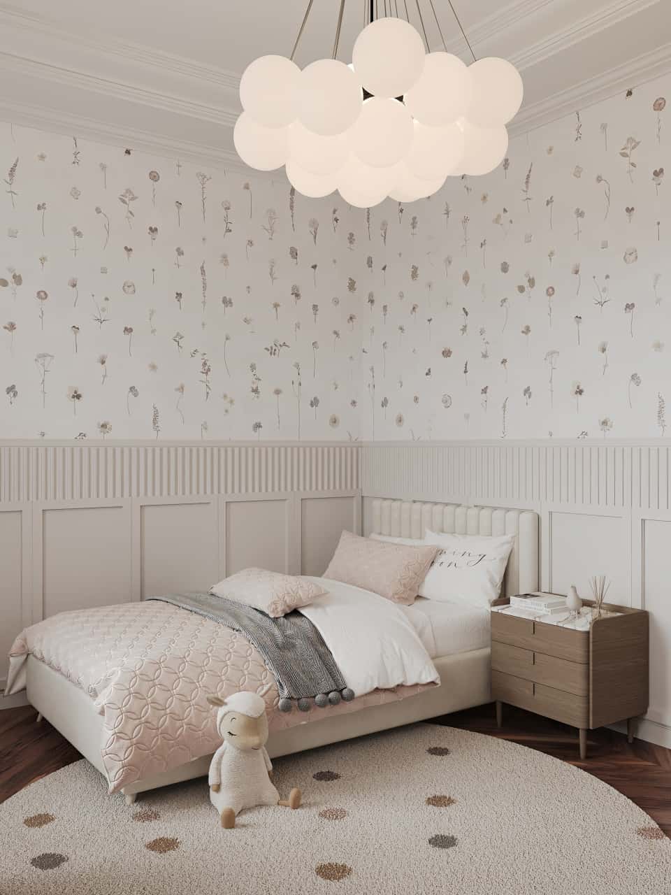 Отделка стен обоями и декоративными панелями