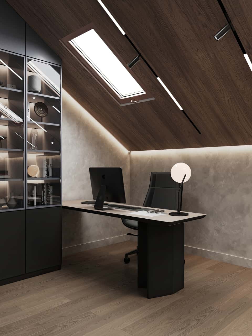 "Неровная" покраска стен