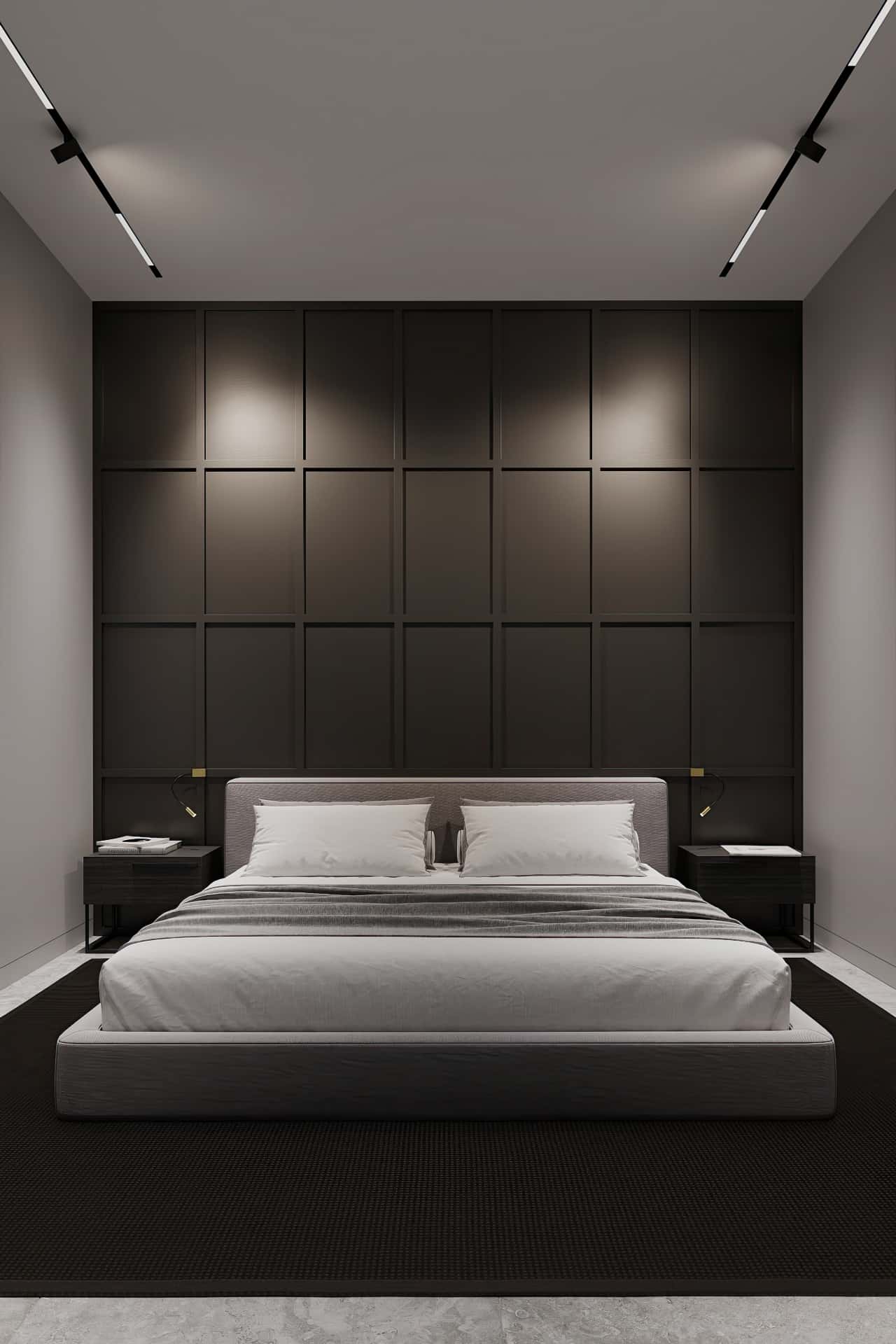 Дизайн и ремонт квартиры в КП Бристоль — Изысканный монохром, 164 м2. 1 этаж Гостевая, фото 6