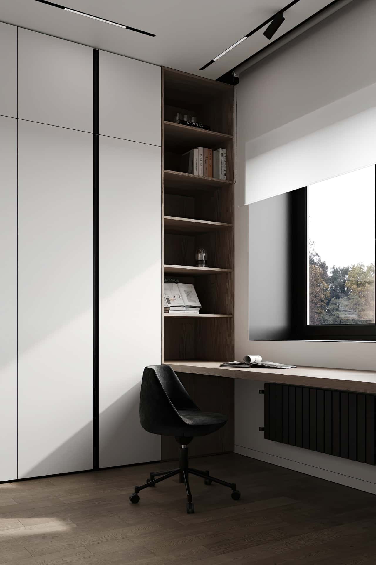 Дизайн и ремонт квартиры в КП Бристоль — Изысканный монохром, 164 м2. 2 этаж Детская 2, фото 5