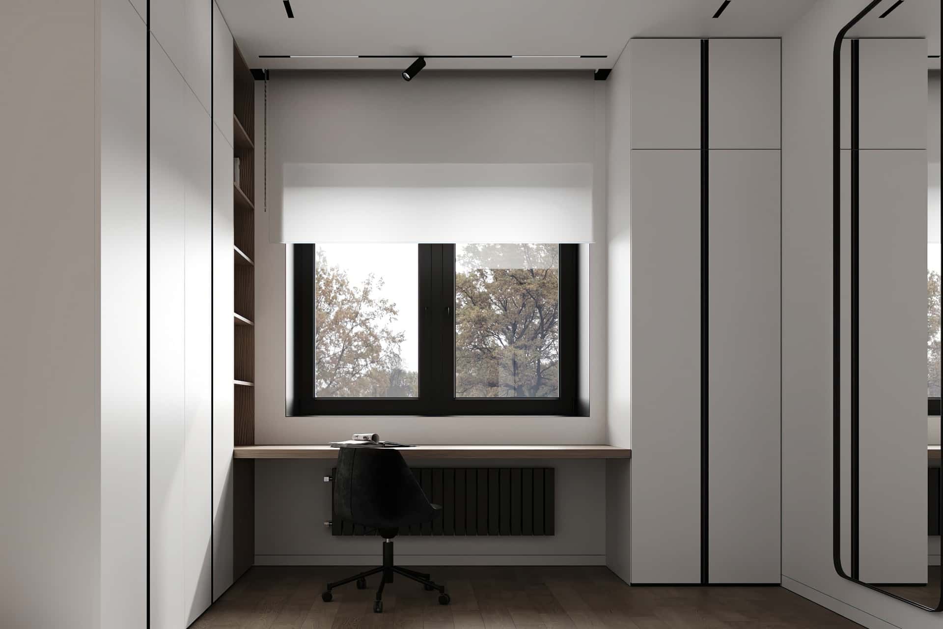 Дизайн и ремонт квартиры в КП Бристоль — Изысканный монохром, 164 м2. 2 этаж Детская 2, фото 4