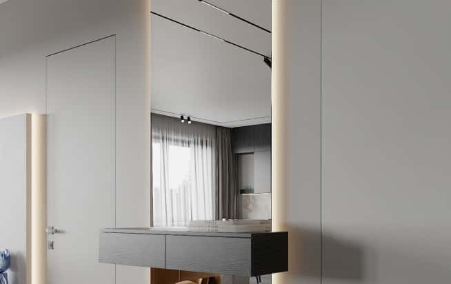 Дизайн и ремонт квартиры в КП Бристоль в стиле современная классика. 1 этаж Прихожая, фото 1