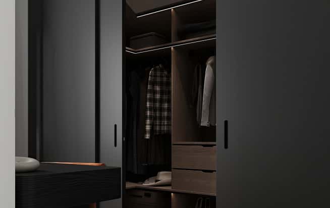 Дизайн и ремонт квартиры в КП Бристоль в стиле современная классика. 2 этаж Спальня, фото 1