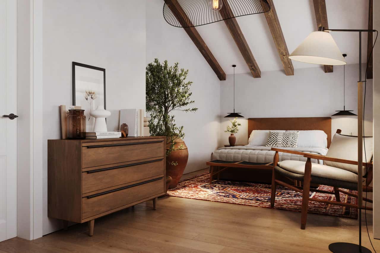 растения в интерьере