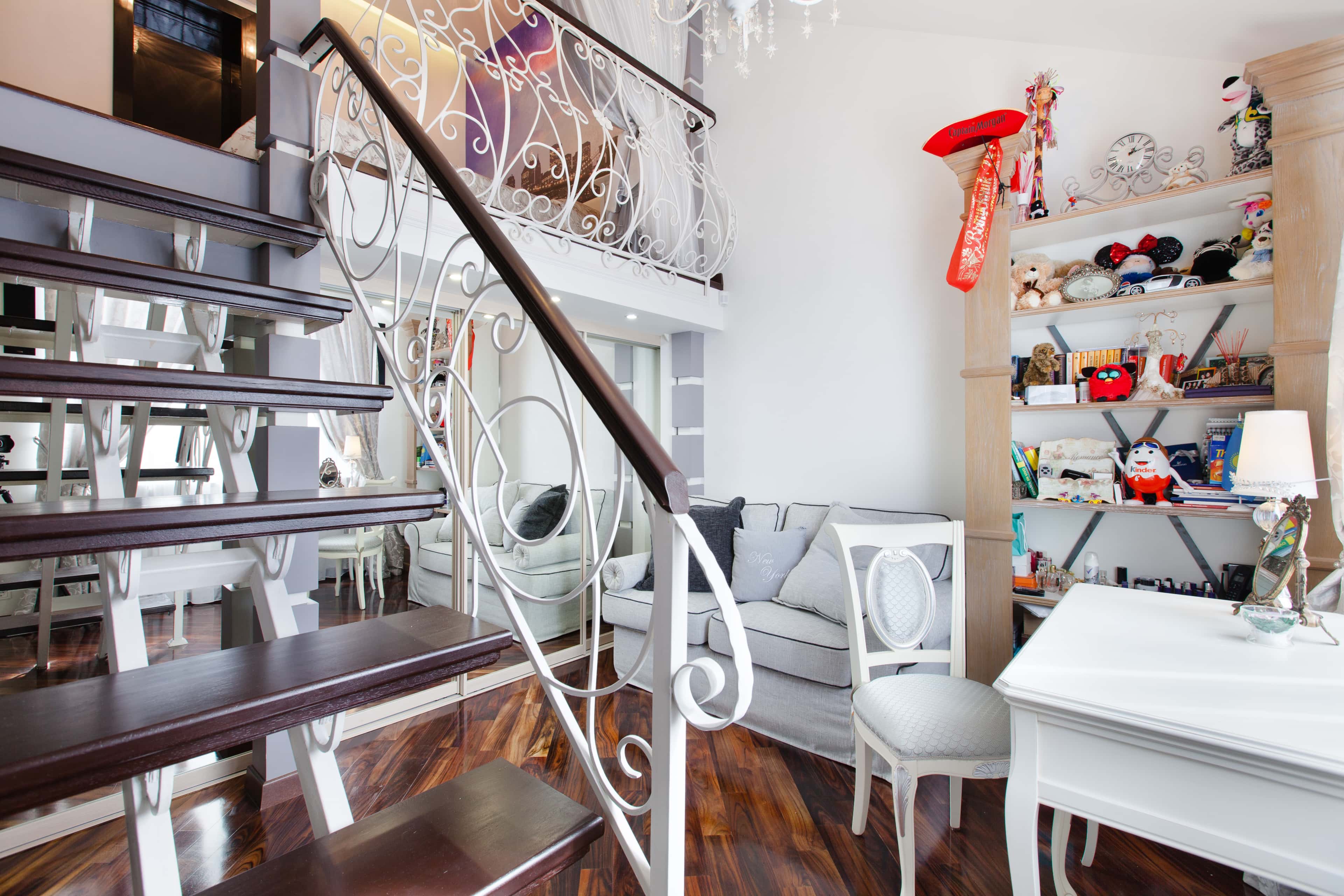 Оформление интерьера детской. Фото № 39444.