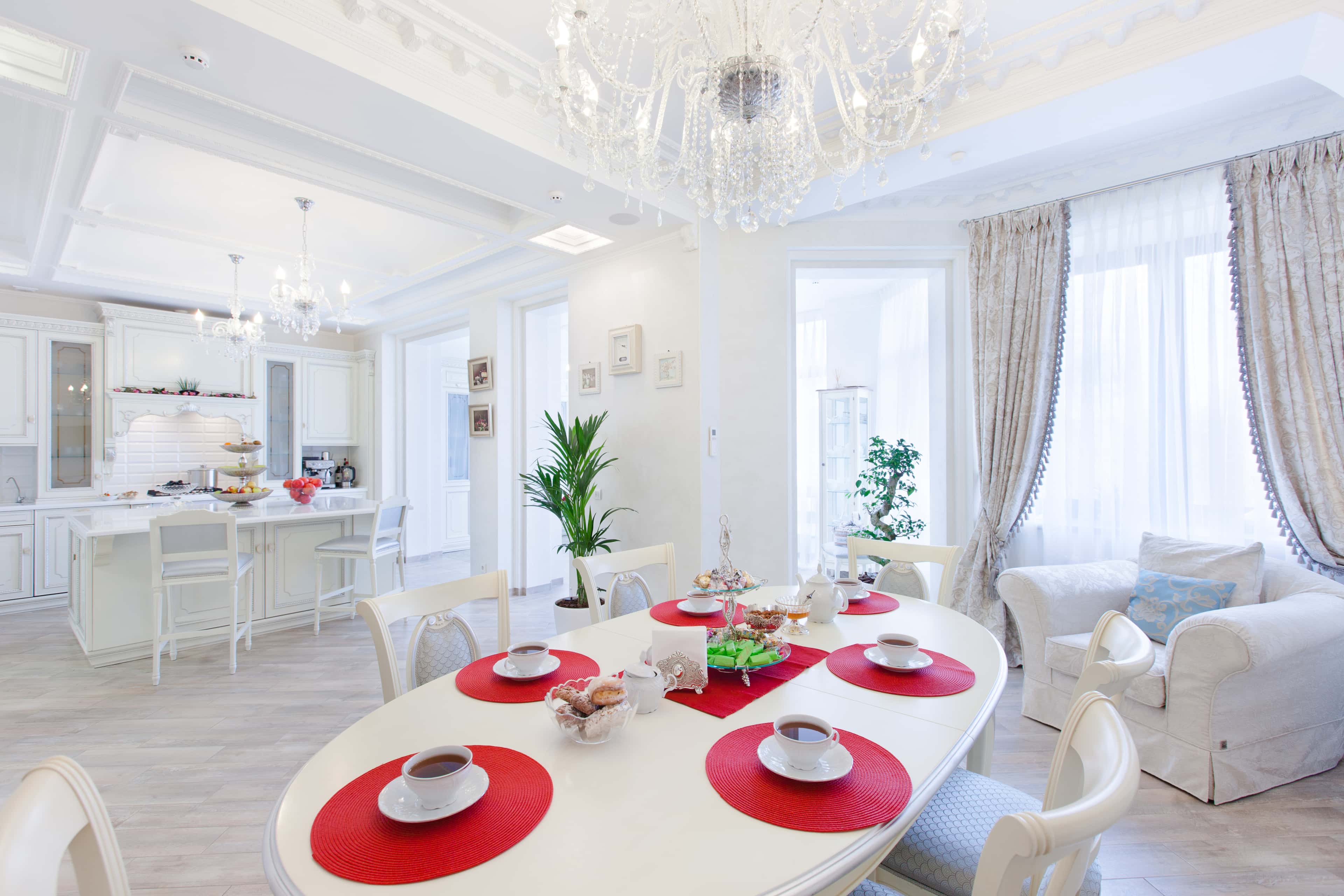 Оформление интерьера гостиной. Фото № 39404.