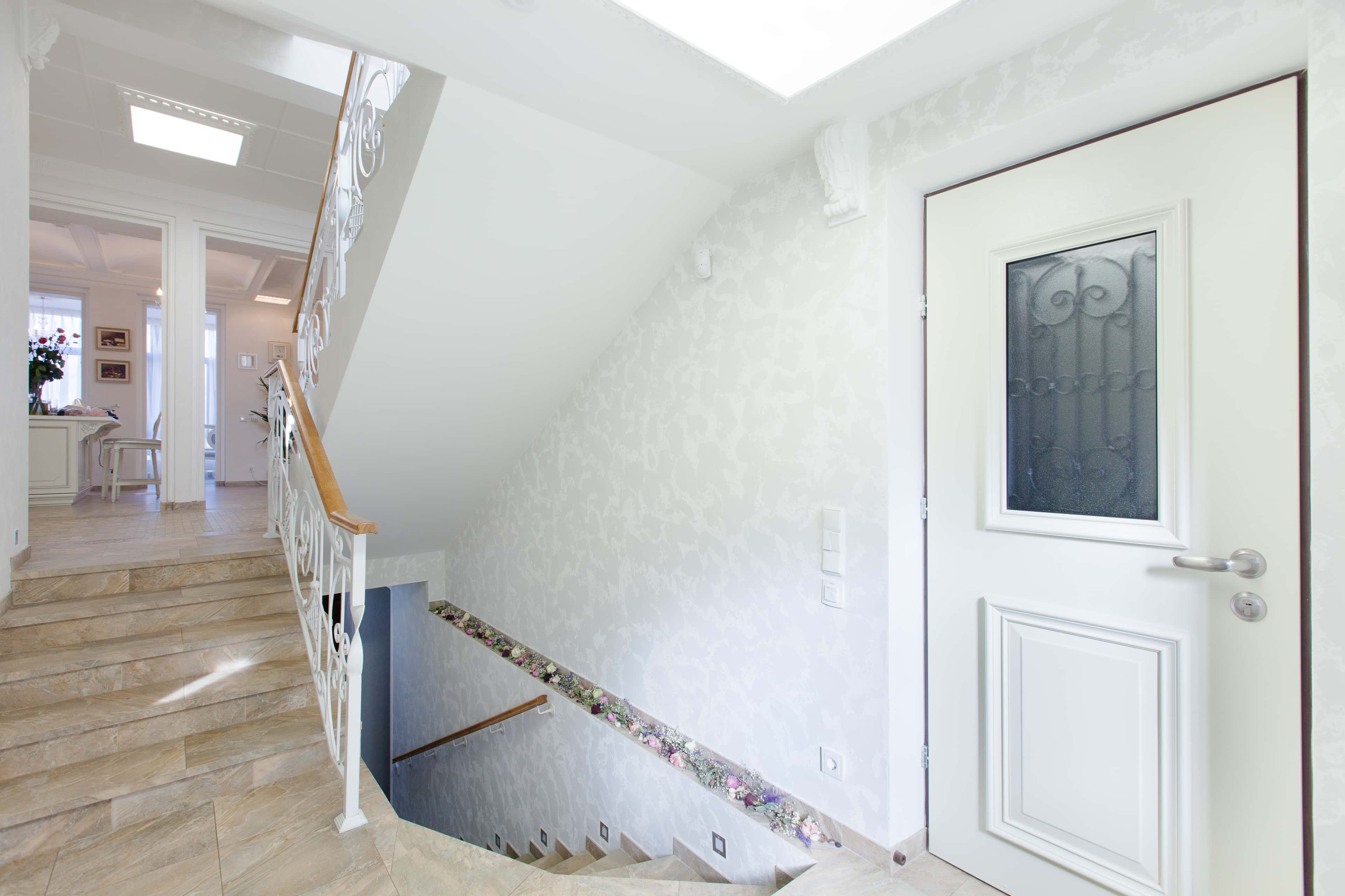 Оформление интерьера прихожей. Фото № 39389.