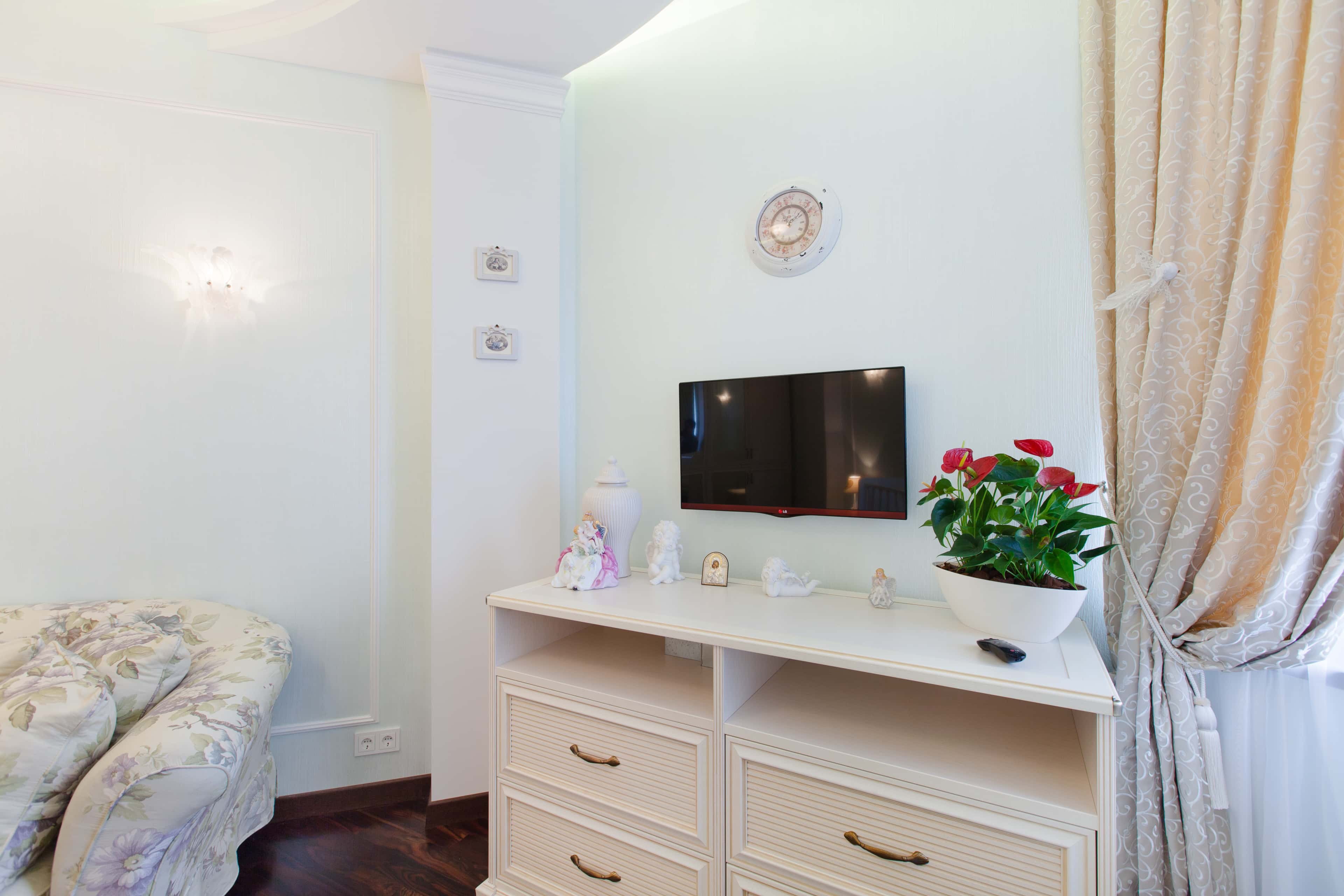 Оформление интерьера детской. Фото № 39375.