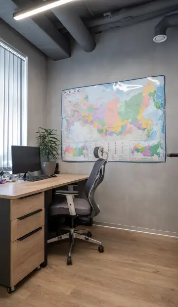 ООО «Монолит». Удобная мебель в стиле лофт для руководителя