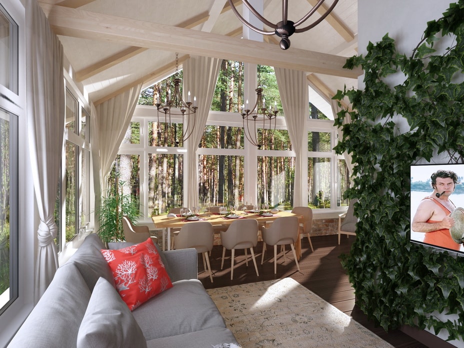 Дизайн интерьера таунхауса