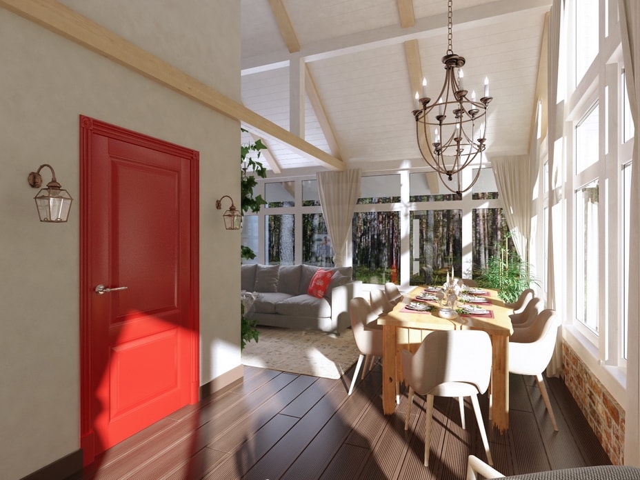 Создании зимнего сада