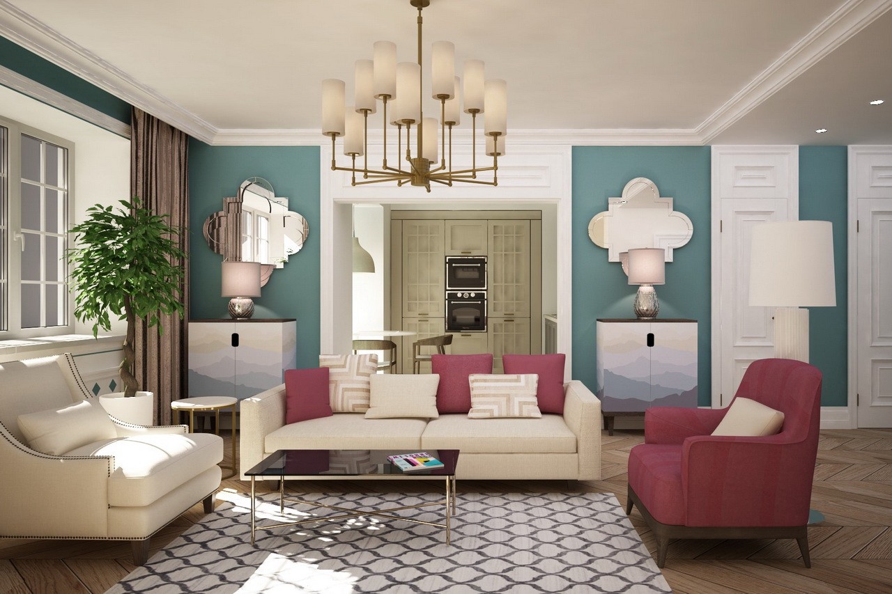 Дизайн интерьера таунхауса