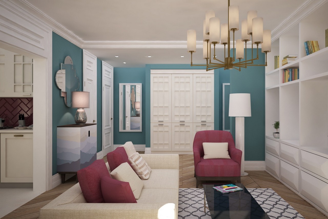 Дизайн интерьера таунхауса