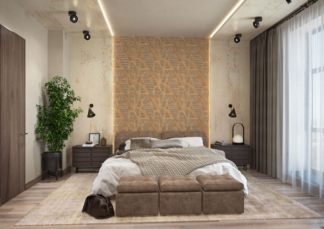 Дизайн интерьера современной спальни: идеи и тренды | Статья от Вира-АртСтрой. Фото 04