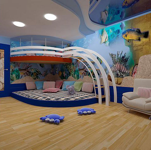 Идеи для детской комнаты. Фото 02