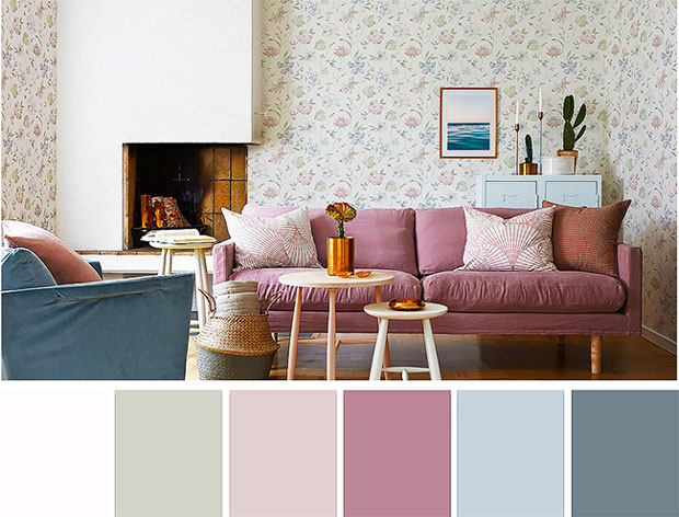 Выбор цветовой гаммы для каждой комнаты в доме. Фото 02