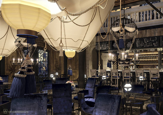 Свет и цвет в интерьере ресторанов и кафе | Статья от Вира-АртСтрой. Фото 09