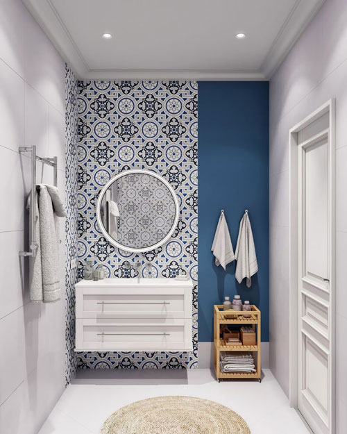 Ванная комната в скандинавском стиле | Статья от Вира-АртСтрой. Фото 09