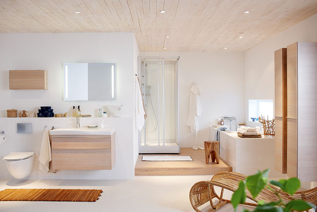 Ванная комната в скандинавском стиле. Фото 018