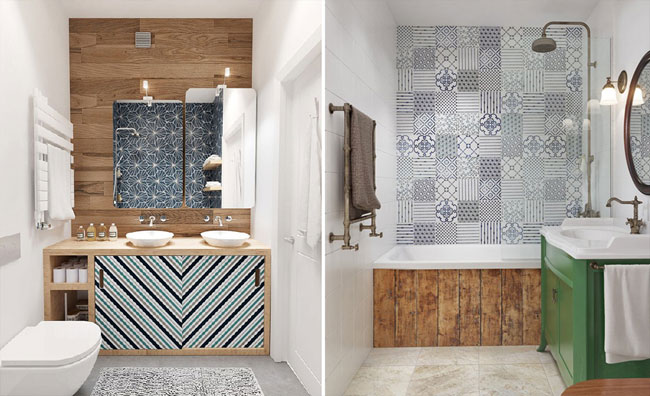 Ванная комната в скандинавском стиле | Статья от Вира-АртСтрой. Фото 019