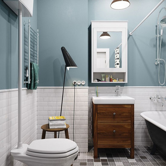 Ванная комната в скандинавском стиле | Статья от Вира-АртСтрой. Фото 06