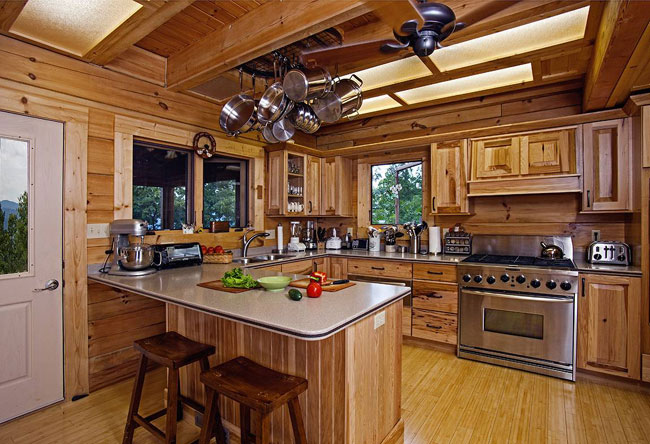 Дизайн интерьера деревянного дома | Статья от Вира-АртСтрой. Фото 010