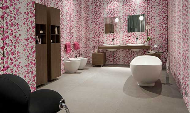 Модная ванная: актуальные направления дизайна . Яркие ванные комнаты