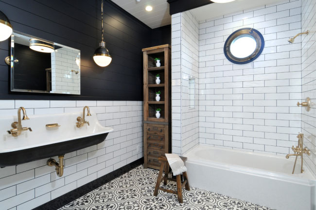 Ванная комната в скандинавском стиле | Статья от Вира-АртСтрой. Фото 05